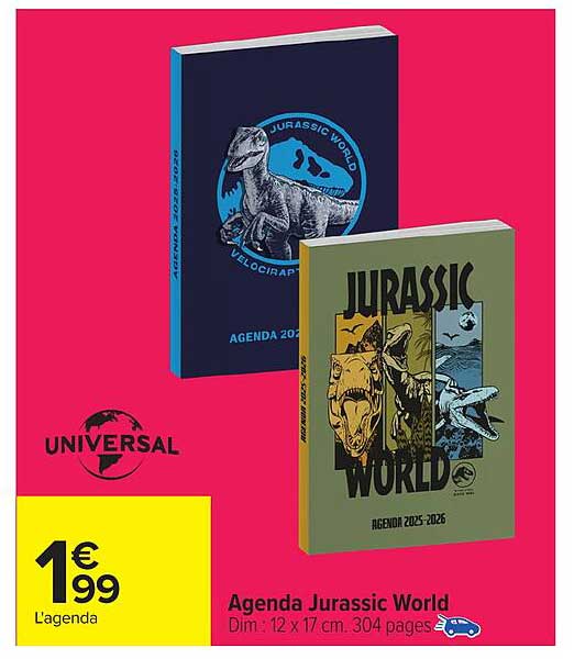 Agenda Jurassic World