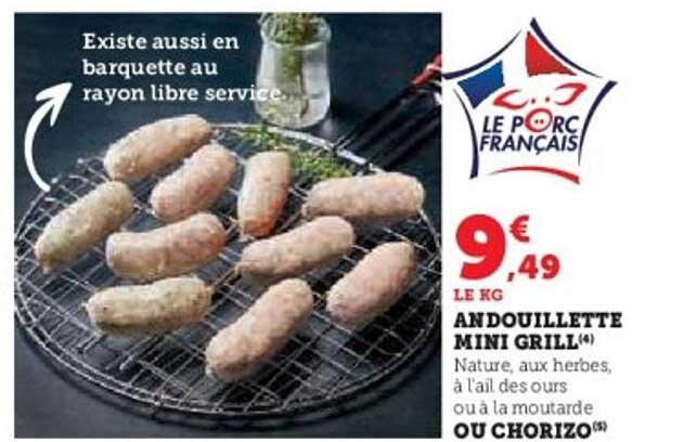 ANDOUILLETTE MINI GRILL