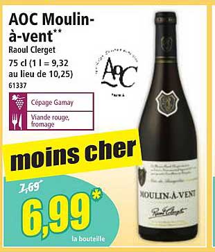 AOC Moulin-à-vent** Raoul Clerget