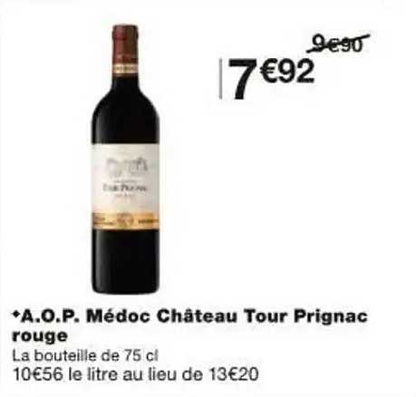 A.O.P. Médoc Château Tour Prignac rouge