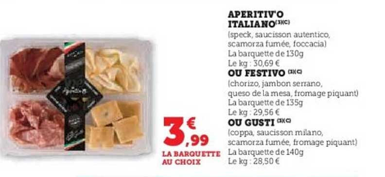 APERITIVO ITALIANO