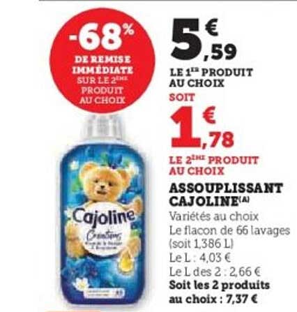 ASSOUPLISSANT CAJOLINE