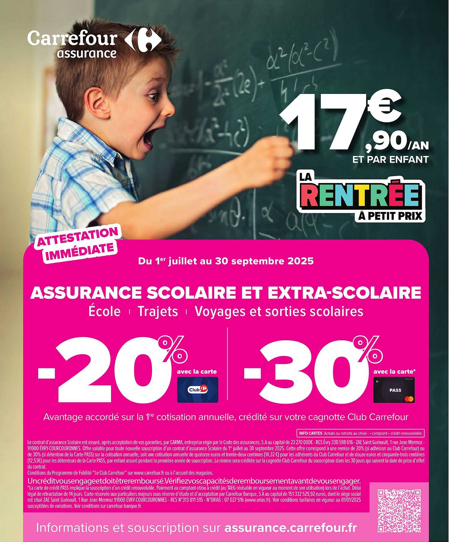 ASSURANCE SCOLAIRE ET EXTRA-SCOLAIRE
