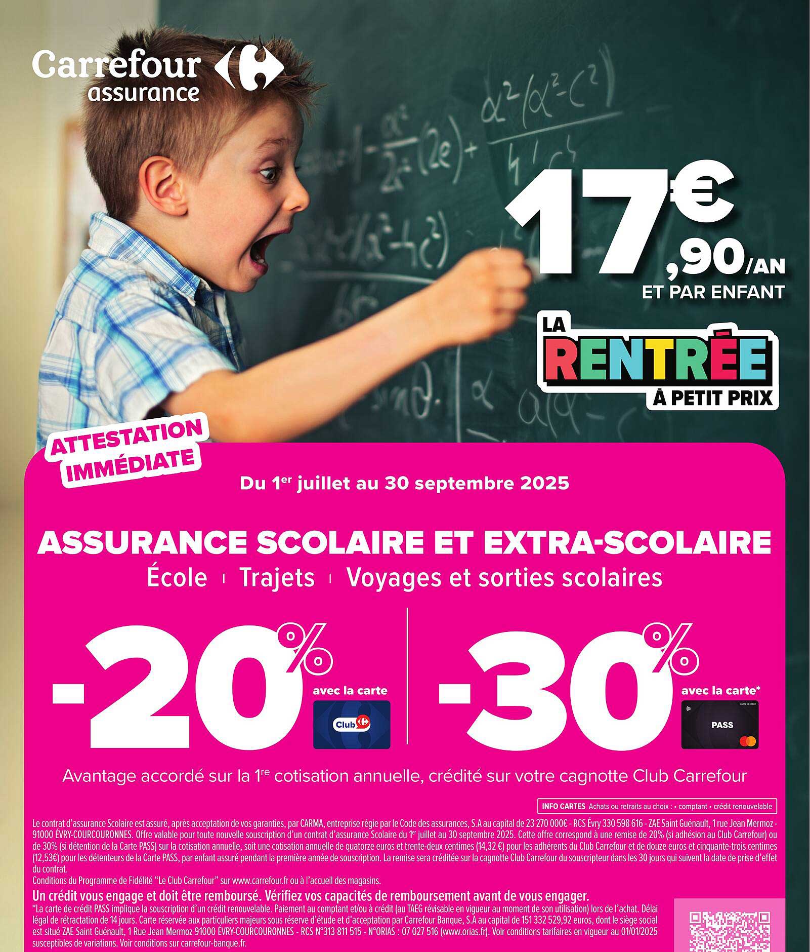 ASSURANCE SCOLAIRE ET EXTRA-SCOLAIRE