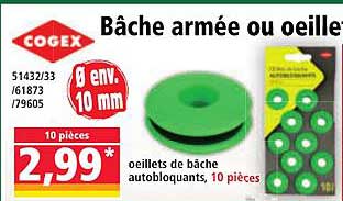 Bâche armée ou oeille
