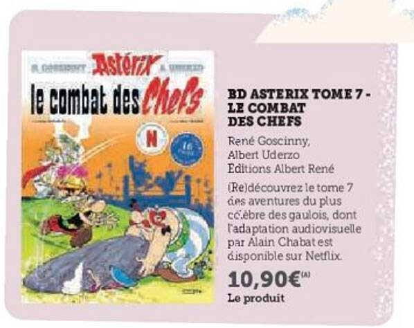 BD ASTERIX TOME 7 - LE COMBAT DES CHEFS