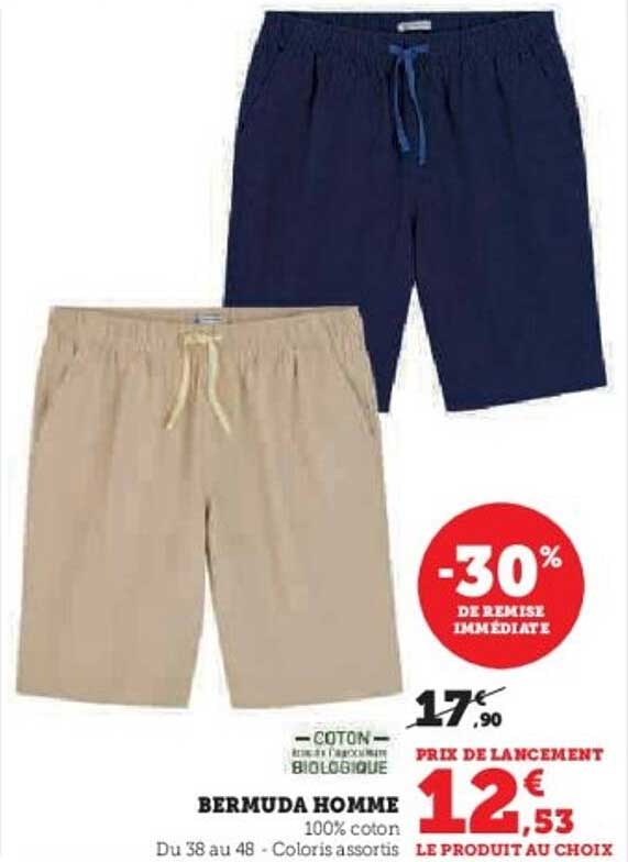 BERMUDA HOMME
