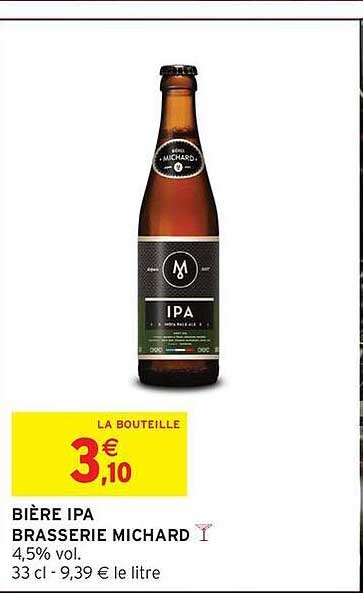 BIÈRE IPA BRASSERIE MICHARD