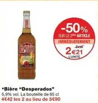 Bières "Desperados"