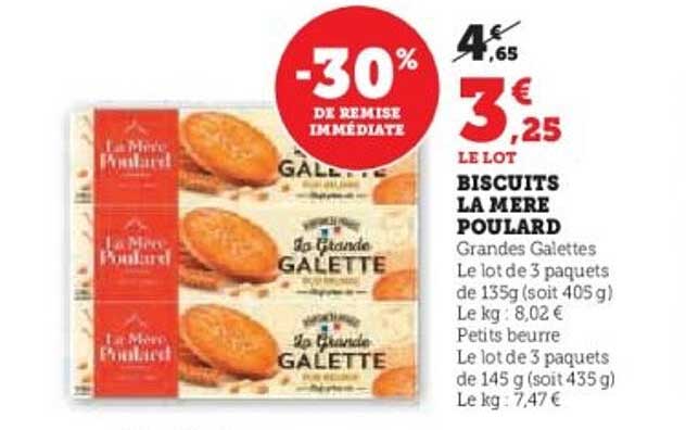 Biscuits La Mère Poulard