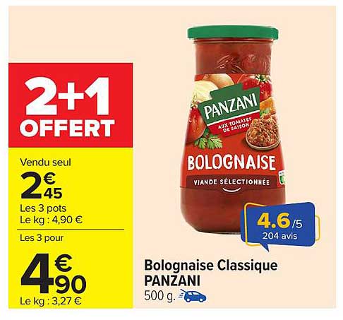 Bolognaise Classique PANZANI