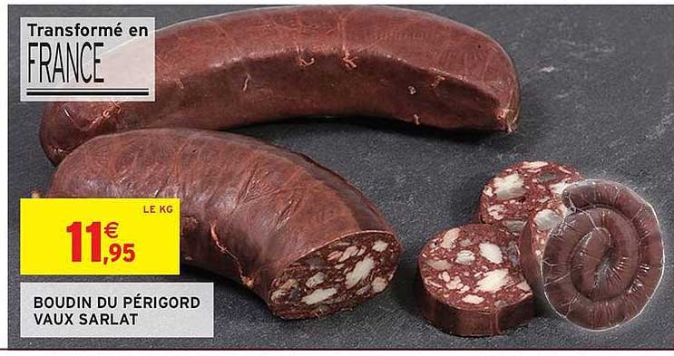 BOUDIN DU PÉRIGORD VAUX SARLAT