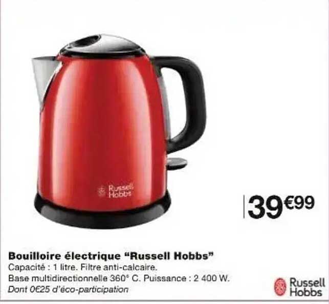 Bouilloire électrique “Russell Hobbs”