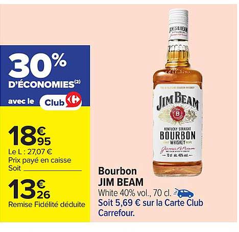 Bourbon JIM BEAM