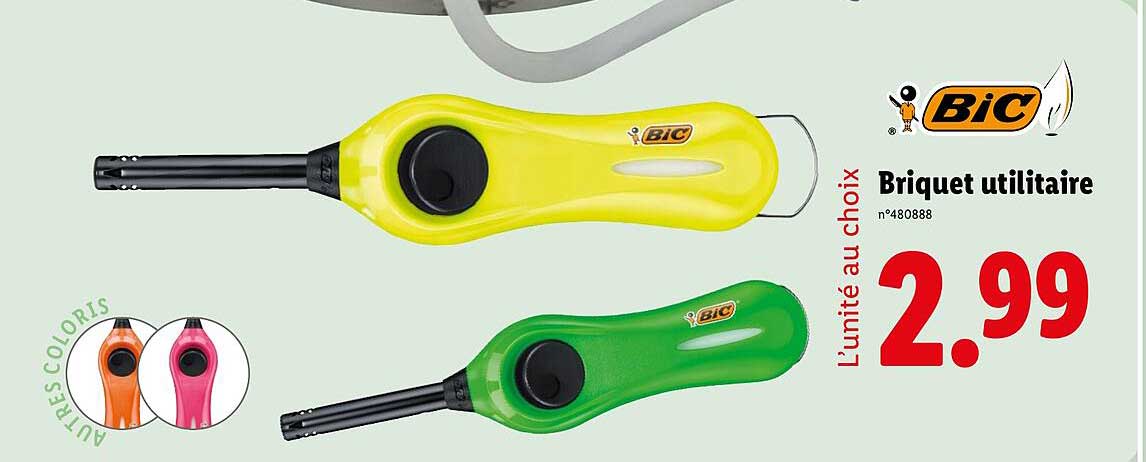 Briquet utilitaire