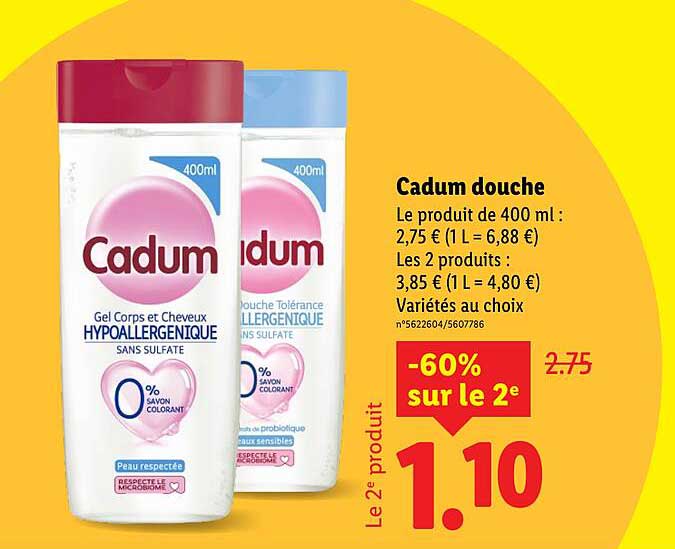 Cadum douche
