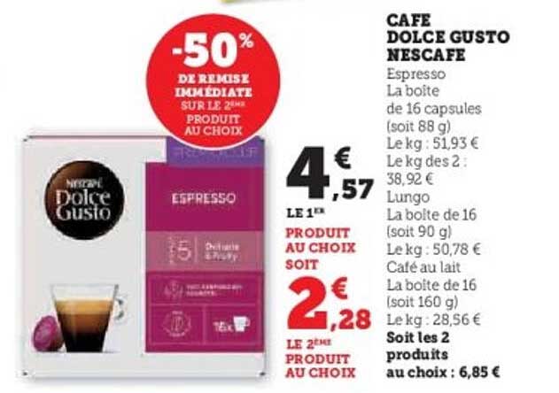 CAFÉ DOLCE GUSTO NESCAFÉ