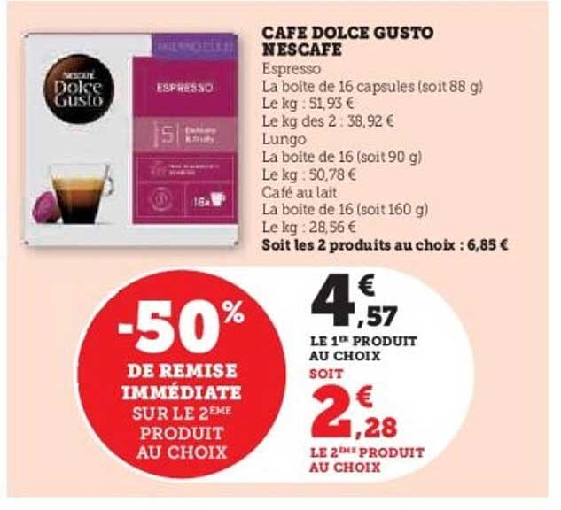 CAFE DOLCE GUSTO NESCAFE