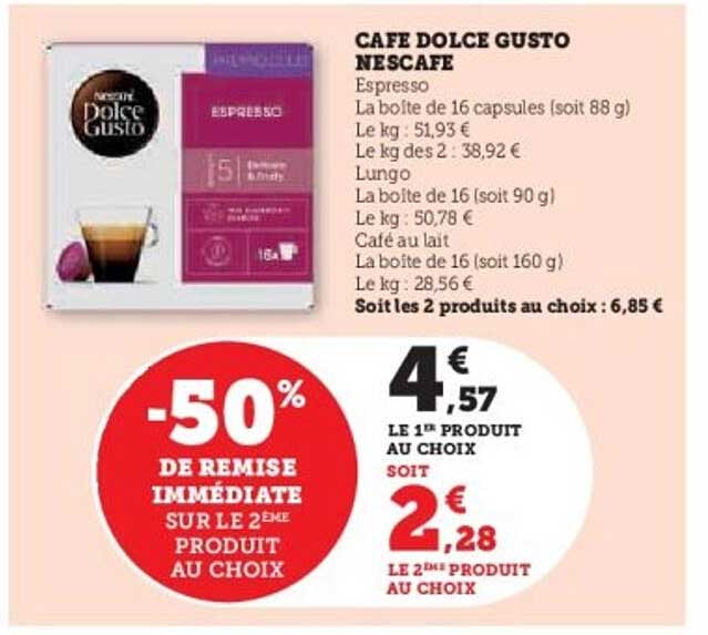 CAFE DOLCE GUSTO NESCAFE