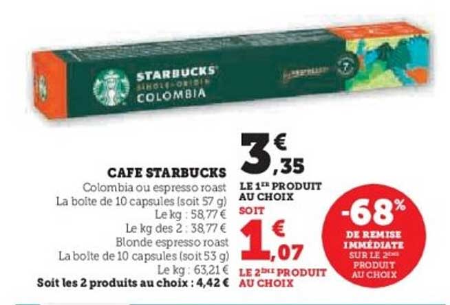 CAFÉ STARBUCKS