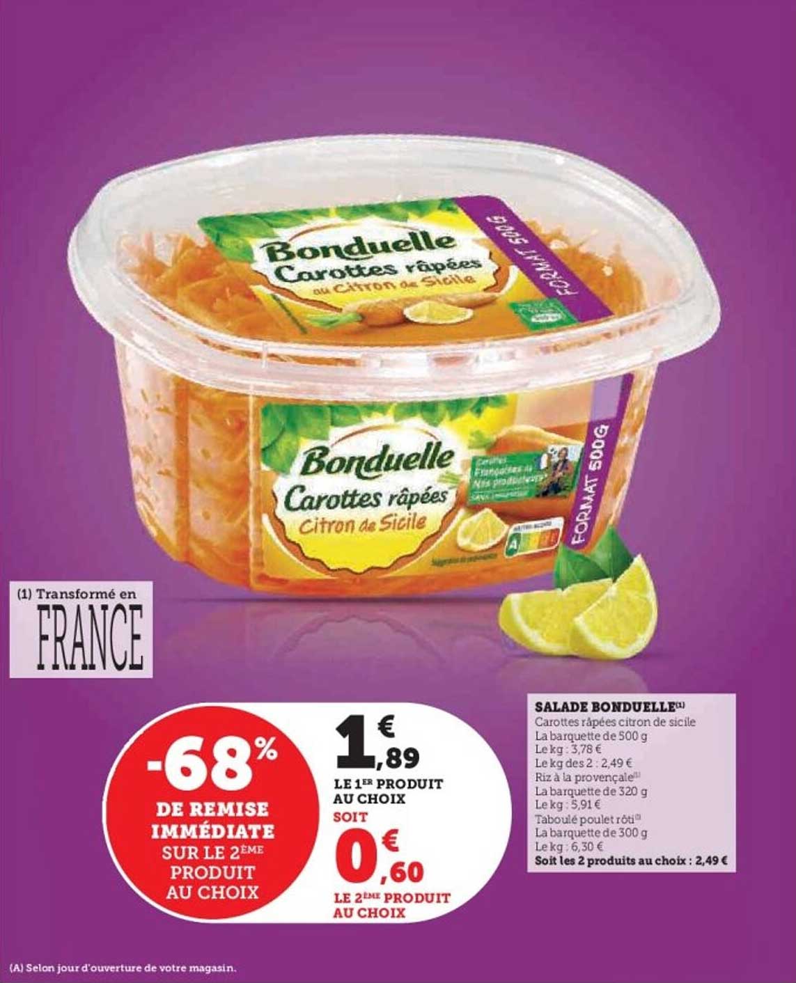 Carottes râpées au Citron de Sicile