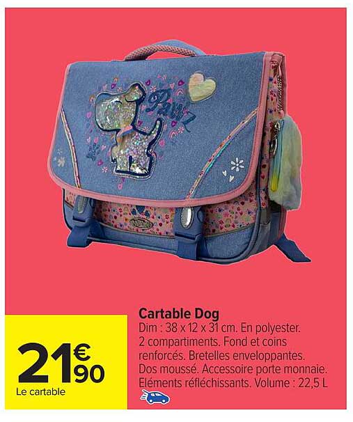 Cartable Dog