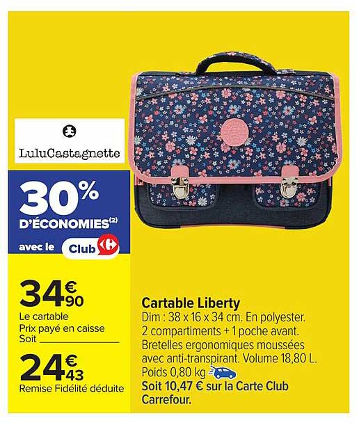 Cartable Liberty