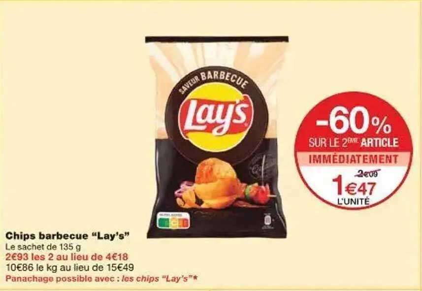 Chips barbecue "Lay's"
