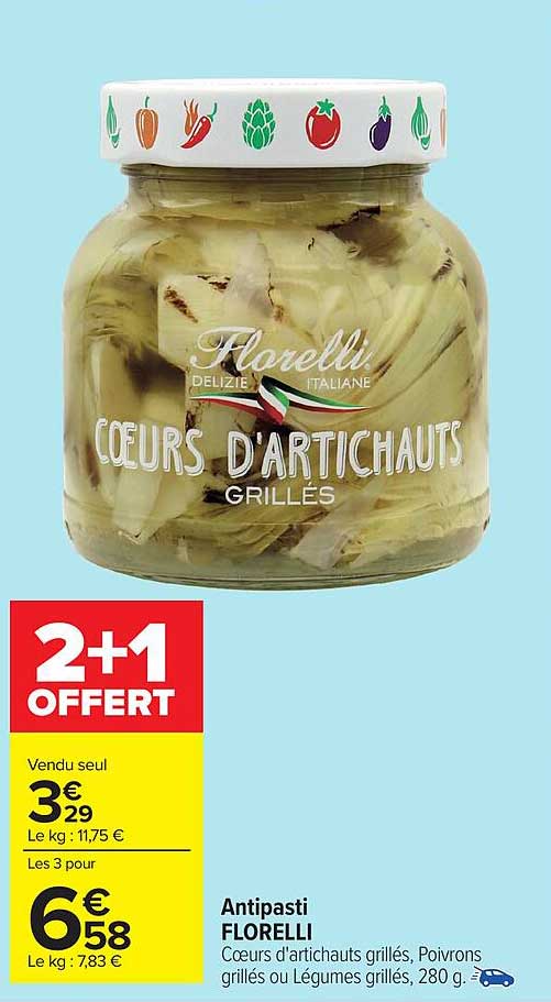 Coeurs d'artichauts grillés