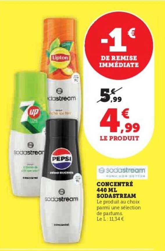 CONCENTRÉ 440 ML SODASTREAM