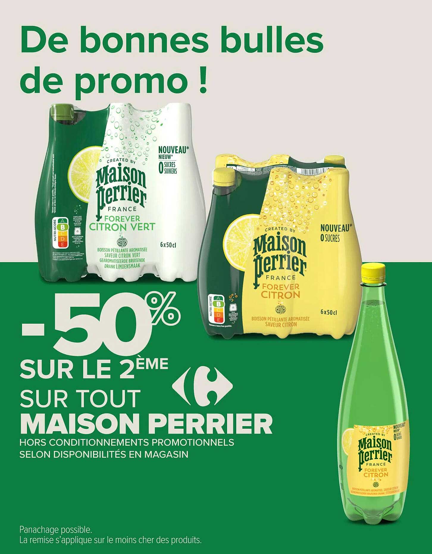 De bonnes bulles de promo !