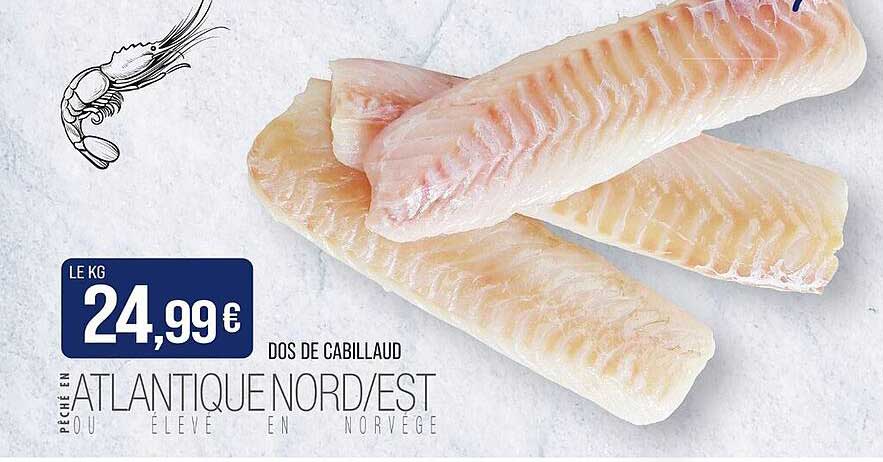 Dos de cabillaud