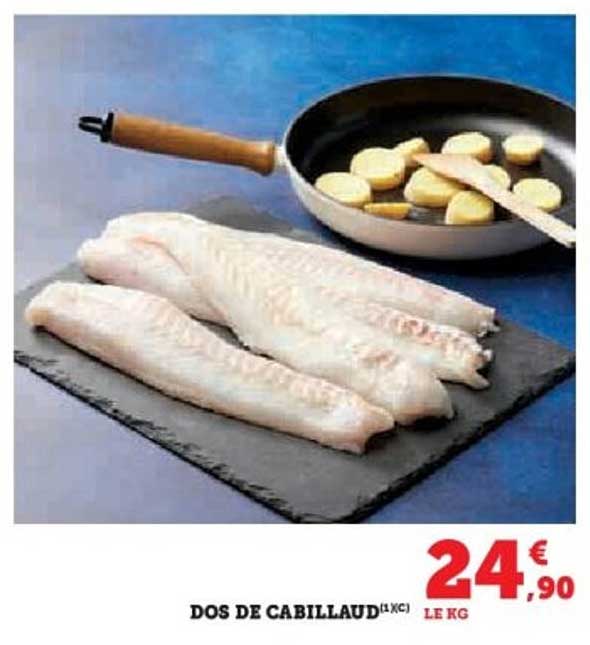 DOS DE CABILLAUD