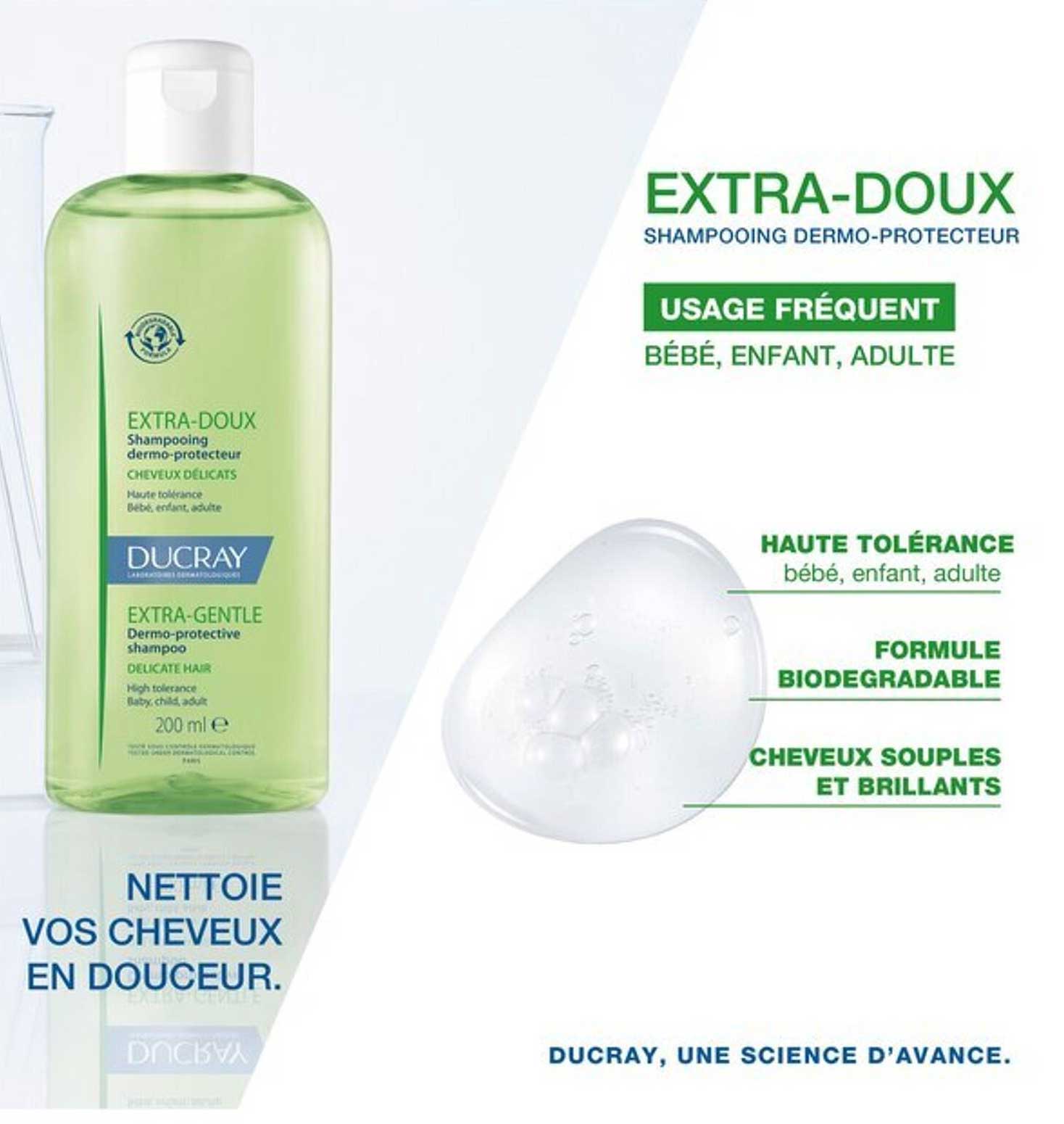 EXTRA-DOUX Shampooing dermo-protecteur