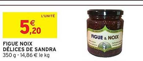FIGUE NOIX DÉLICES DE SANDRA