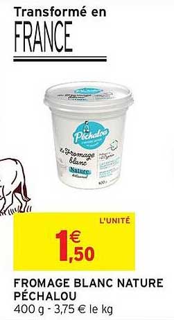 FROMAGE BLANC NATURE PÉCHALOU