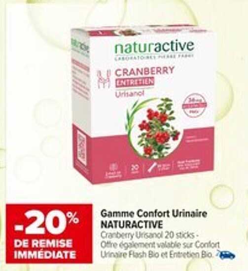 Gamme Confort Urinaire NATURACTIVE