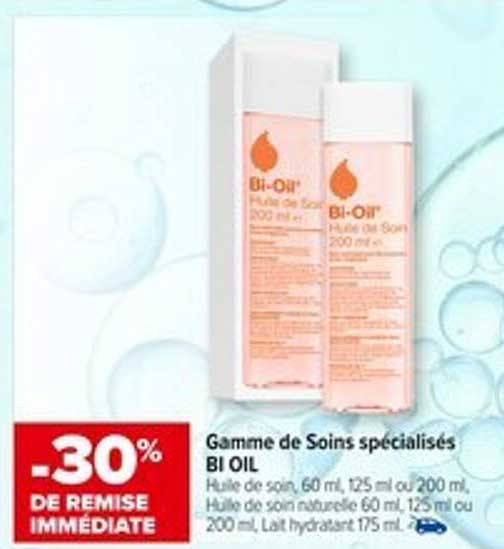 Gamme de Soins spécialisés BI OIL