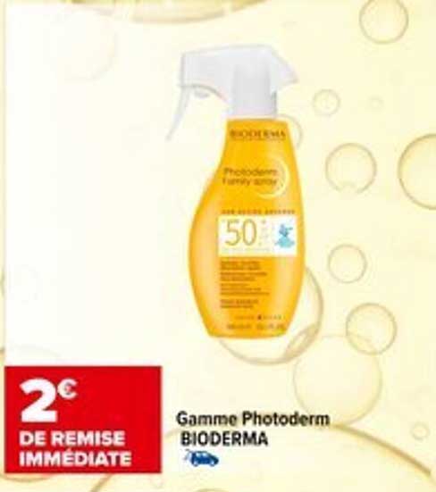 Gamme Photoderm BIODERMA