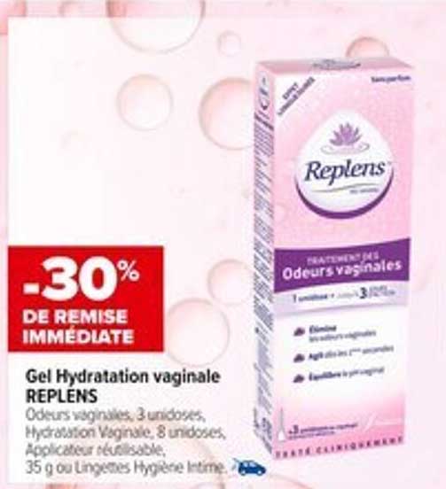 Gel Hydratation vaginale REPLENS