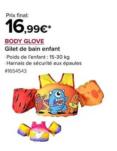 Gilet de bain enfant