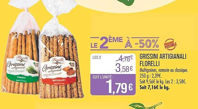 GRISSINI ARTIGIANALI FLORELLI
