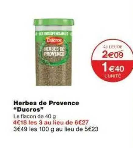 Herbes de Provence “Ducros”
