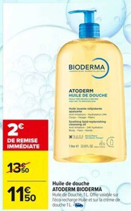 Huile de douche ATODERM BIODERMA