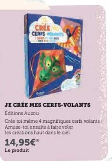 JE CRÉE MES CERFS-VOLANTS