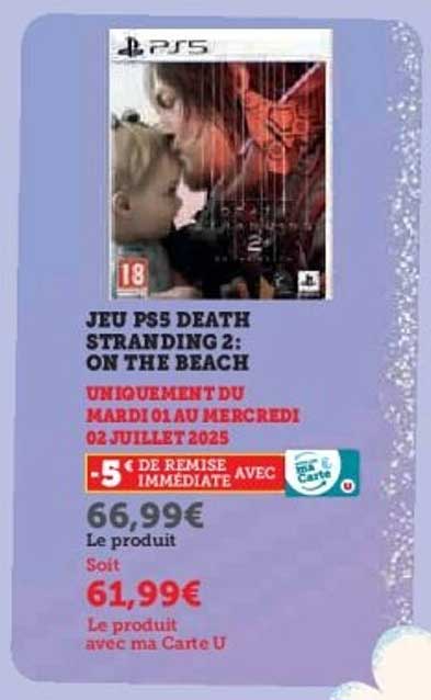 JEU PS5 DEATH STRANDING 2: ON THE BEACH