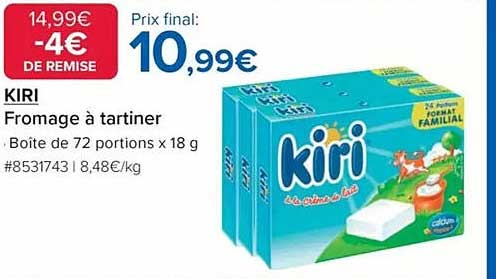 KIRI Fromage à tartiner
