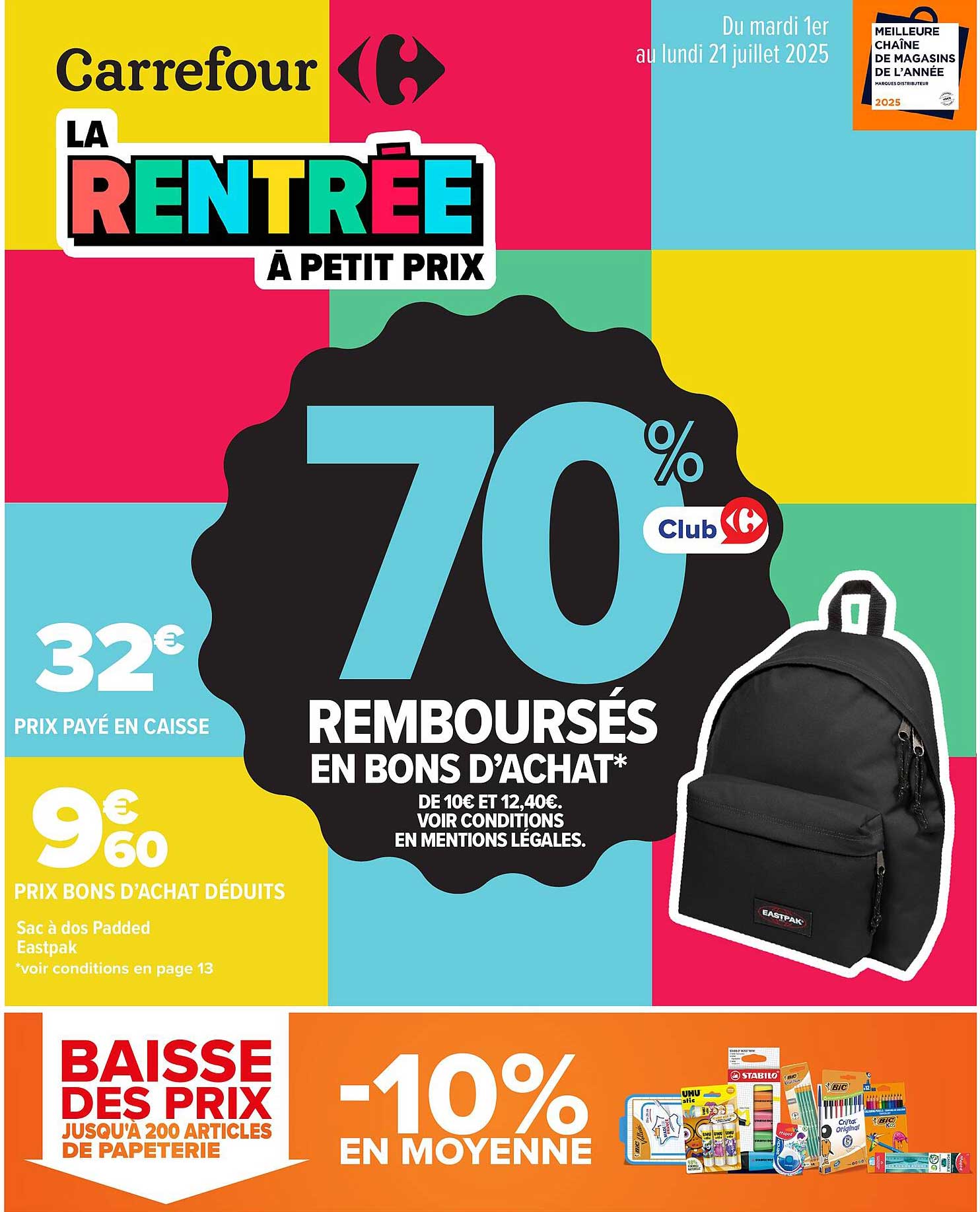 LA RENTRÉE À PETIT PRIX
