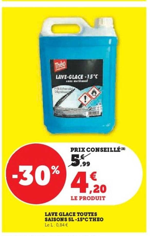 LAVE GLACE TOUTES SAISONS 5L -15°C THEO