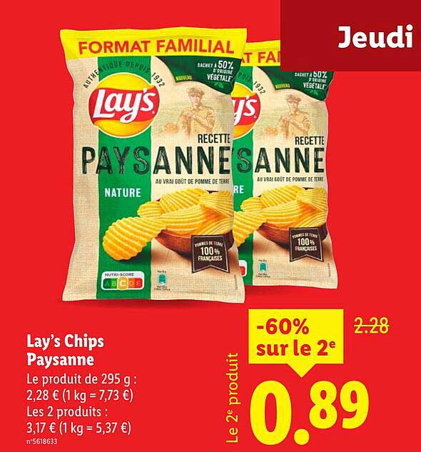 Lay’s Chips Paysanne
